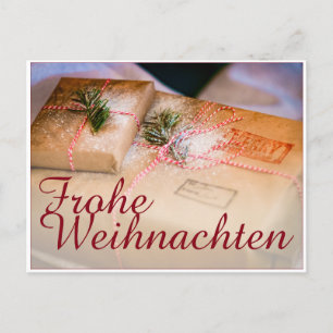 Festliche Geschenke als Weihnachtsmotiv Feestdagenkaart