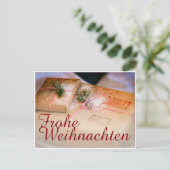 Festliche Geschenke als Weihnachtsmotiv Feestdagenkaart (Staand voorkant)