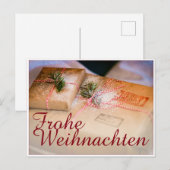 Festliche Geschenke als Weihnachtsmotiv Feestdagenkaart (Voorkant / Achterkant)