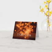 Festliches Dankeschön für Deine Lieben! Kaart (Gele Bloem)