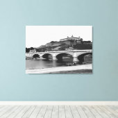 Festung Marienberg Fort Canvas Afdruk (Insitu (Houten vloer))