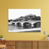 Festung Marienberg Fort Canvas Afdruk (Insitu (Woonkamer))