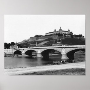 Festung Marienberg Fortress Poster