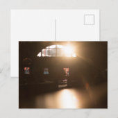 FESTZELT FURCH HAAGER HERBSTFEST BEI ABENDSONNE BRIEFKAART (Voorkant / Achterkant)