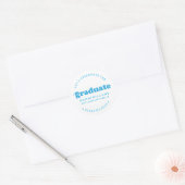 FET MODERN RETRO AFSOLVENT | AFSCHLUSSTICKER RONDE STICKER (Envelop)