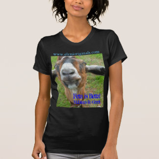 Feta is Betta, Nubians gaan Grieks T SHIRT