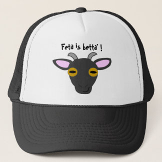 Feta is betta. trucker pet