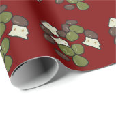 Feta Kaas en Olijven Cadeaupapier (Rol Hoek)