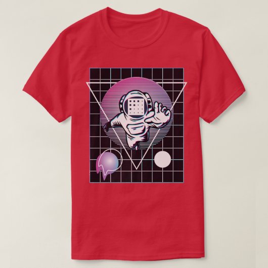 Fetch AI Astronaut T-shirt (Design voorkant)