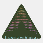 Fetch Dark - Kleur Sticker (Voorkant)