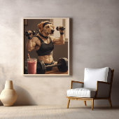 Fetch Gains: Pumped Paws in actie Poster