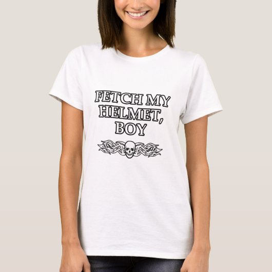 Fetch My Helmet, jongen T-shirt (Voorkant)