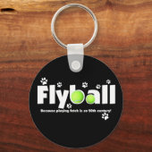 Fetch spelen is 20th Century Flyball Sleutelhanger (Voorkant)