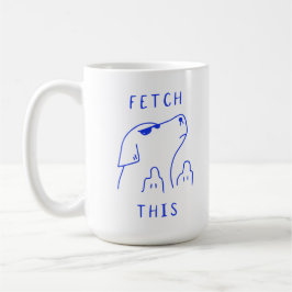 Fetch this | Dog | Mug Decorative Koffiemok