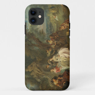 Fête Champêtre, c. 1730 (olie op canvas) Case-Mate iPhone Case