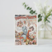 Fete de Fleurs Briefkaart (Staand voorkant)