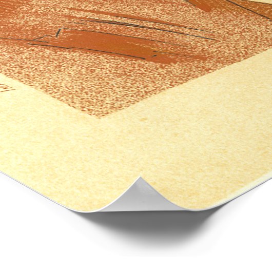 Fete Des Fleurs Frans Adverteren Poster (Hoek)