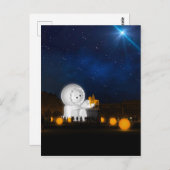 Fête des Lumières - Les Anooki 2018 - Lyon Briefkaart (Voorkant / Achterkant)