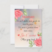 Fête des mamans (Voorkant)