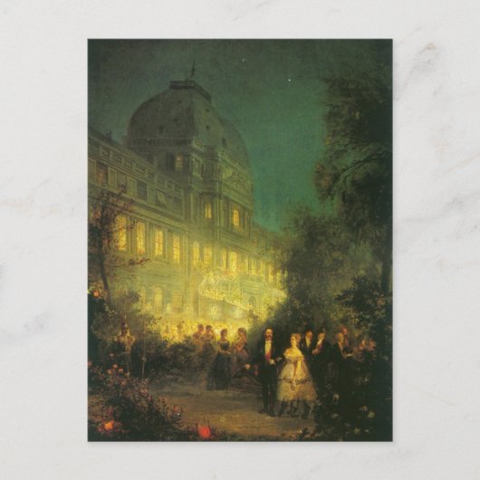 Fete op Tuileries Briefkaart (Voorkant)