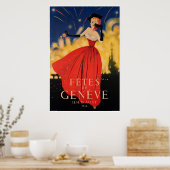 Fêtes de Genève Poster (Keuken)
