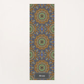 Fethers of Life Mandala patroon retro aangepaste n Yogamat (Voorkant)