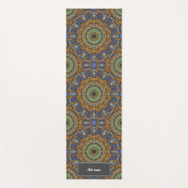 Fethers of Life Mandala patroon retro aangepaste n Yogamat