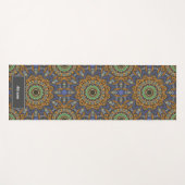 Fethers of Life Mandala patroon retro aangepaste n Yogamat (Voorkant (horizontaal))