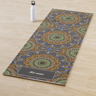 Fethers of Life Mandala patroon retro aangepaste n Yogamat