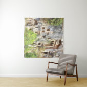 Fethiye Ancient Lycian Tombs Waterverf Wandkleed (In Situ (horizontaal))