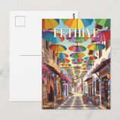 Fethiye Oude Stad Turkije Briefkaart (Voorkant / Achterkant)