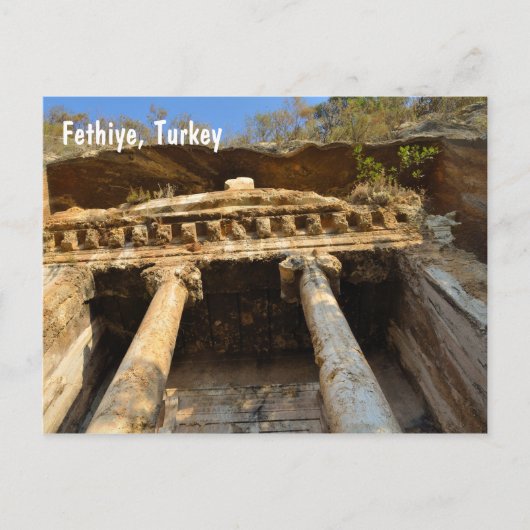 Fethiye, Turkije Briefkaart (Voorkant)