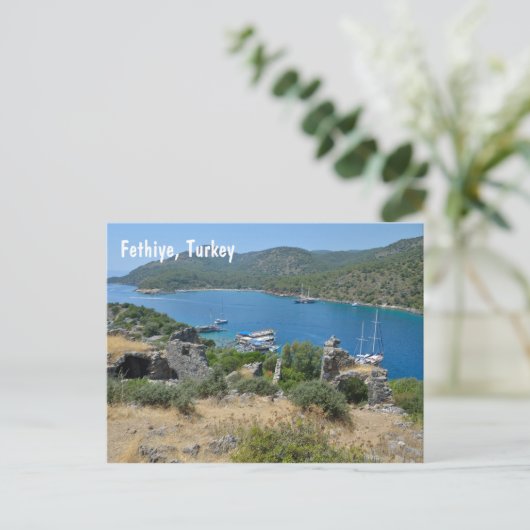 Fethiye, Turkije Briefkaart (Staand voorkant)