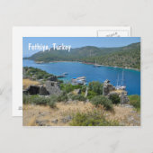 Fethiye, Turkije Briefkaart (Voorkant / Achterkant)