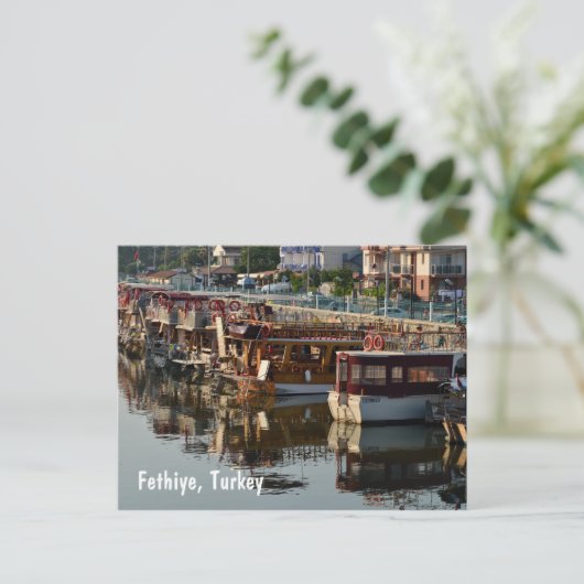 Fethiye, Turkije Briefkaart (Staand voorkant)