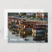 Fethiye, Turkije Briefkaart (Voorkant / Achterkant)