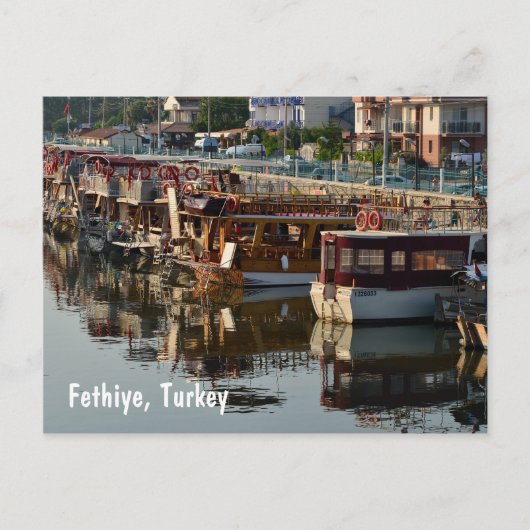 Fethiye, Turkije Briefkaart (Voorkant)