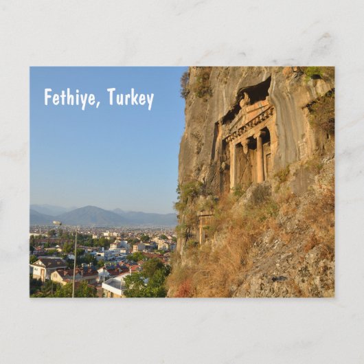 Fethiye, Turkije Briefkaart (Voorkant)