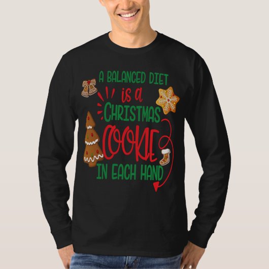 Fetinista kerstkoekjes t-shirt (Voorkant)