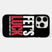 Fet's Geluk Je Las Dat Verkeerd Grappige Quote Case-Mate iPhone Case (Achterkant (horizontaal))