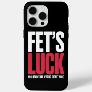 Fet's Geluk Je Las Dat Verkeerd Grappige Quote iPhone 15 Pro Max Hoesje