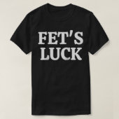 Fets Luck Raglan Baseball T-shirt (Design voorkant)
