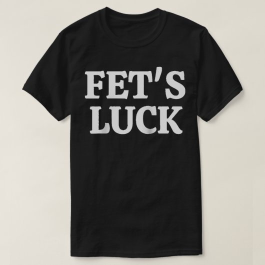 Fets Luck Raglan Baseball T-shirt (Design voorkant)