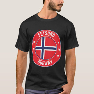 Fetsund, Noorwegen Stad T-shirt
