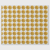 Fettuccine Pasta Noodle Pattern for Food Lover Cadeaupapier (Vlak)