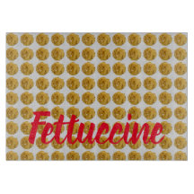Fettuccine Pasta Noodle Pattern for Food Lover