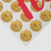 Fettuccine Pasta Noodle Pattern for Food Lover Tissuepapier (Detail)