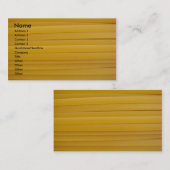 Fettuccine Pasta Visitekaartje (Voorkant / Achterkant)