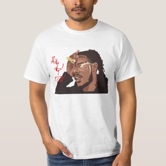 Fetty Wap-zanger T-shirt (Voorkant)