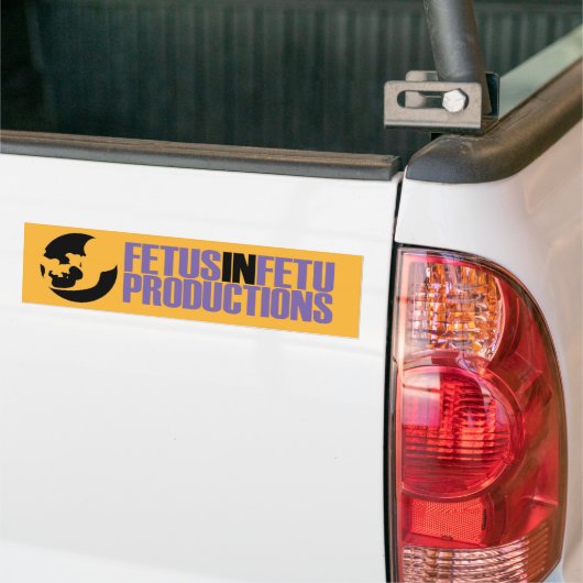 Fetu Productions Bumpersticker (Op Truck)
